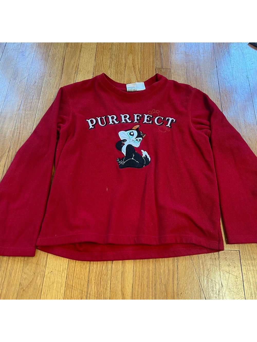 Vintage looney tunes cat print sweatshirt